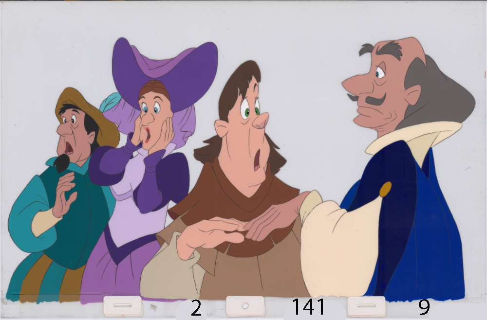 Art Cel The Crowd (Sequence 2-141) (Deleted Scene)