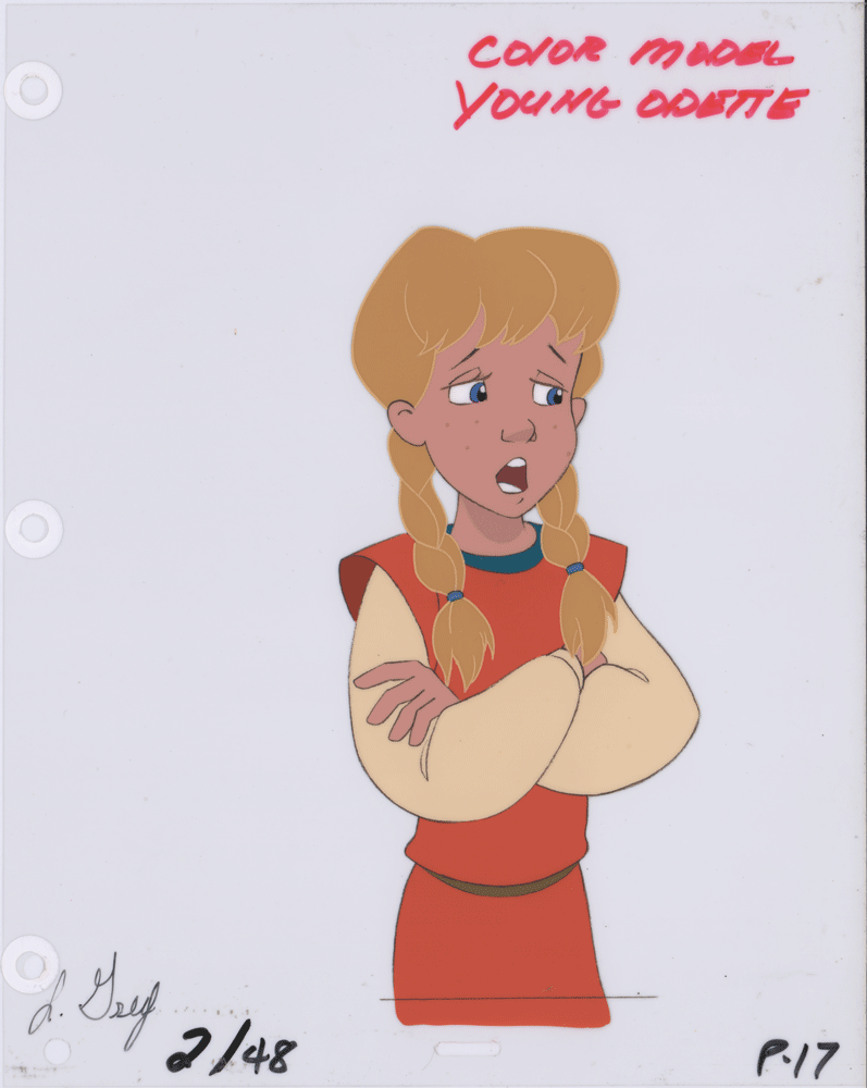 Odette Production Model Art Cel