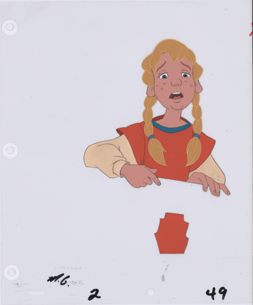 Odette Production Model Art Cel