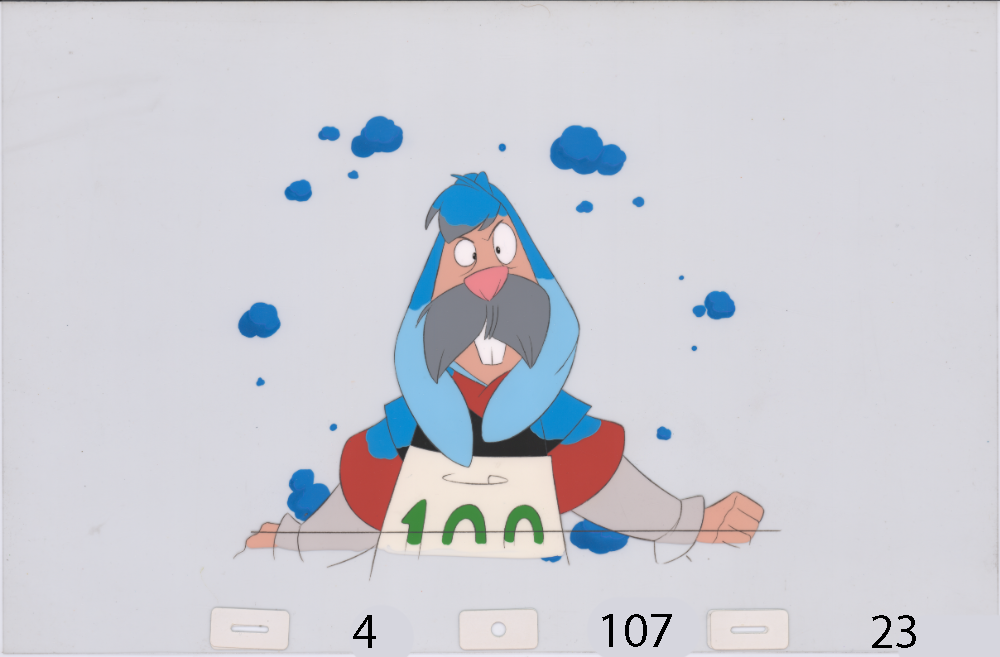 Art Cel Wesley the Rabbit (Sequence 4-107)