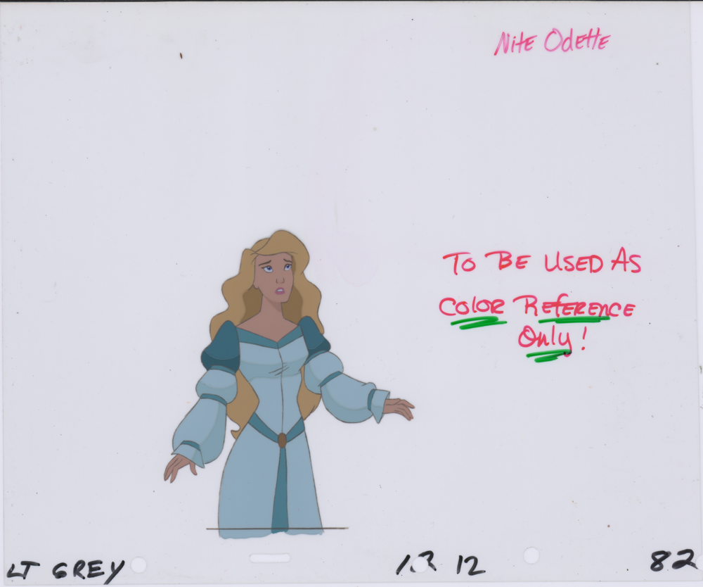 Odette Production Model Art Cel