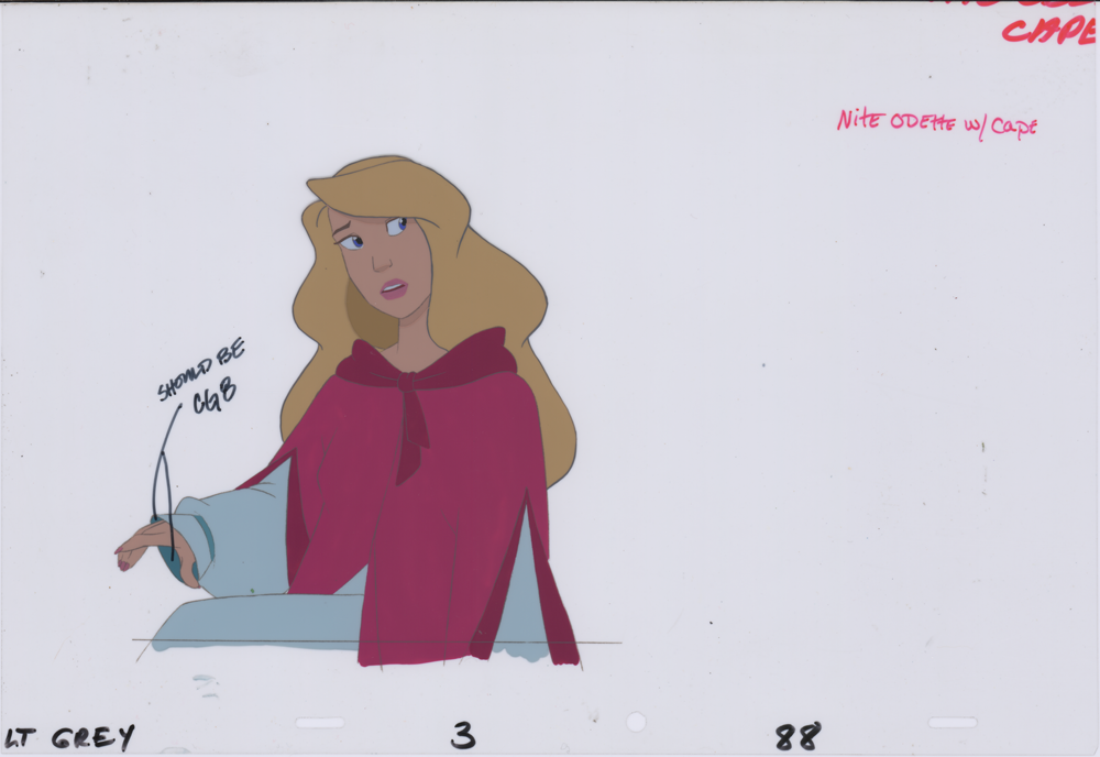 Odette Production Model Art Cel