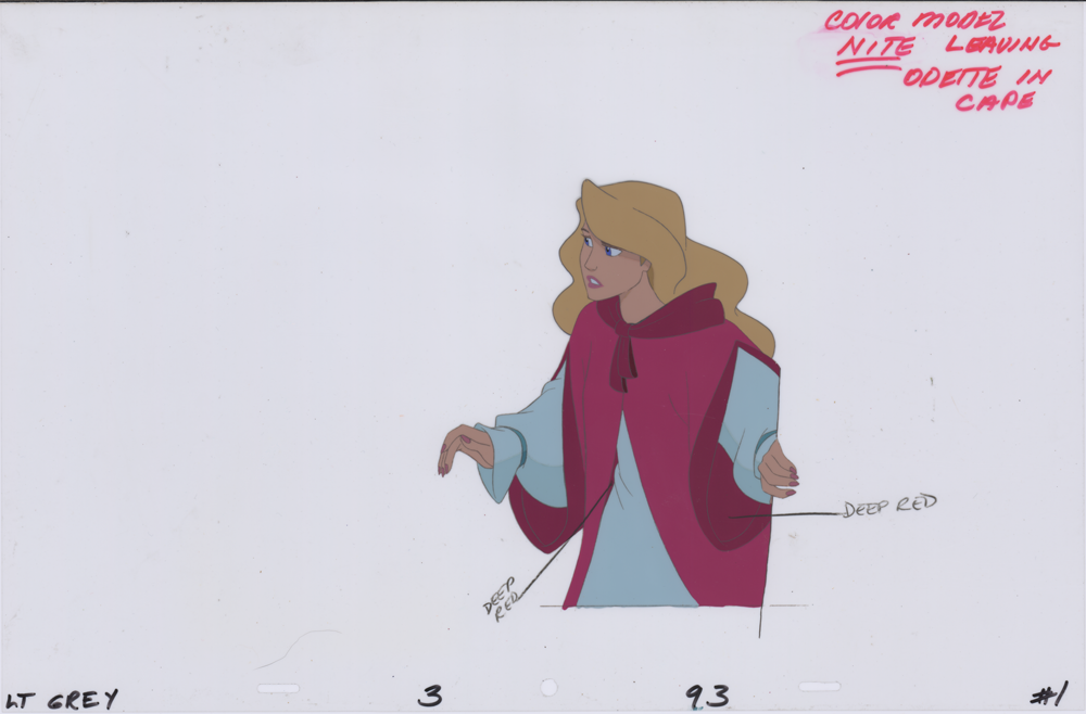 Odette Production Model Art Cel