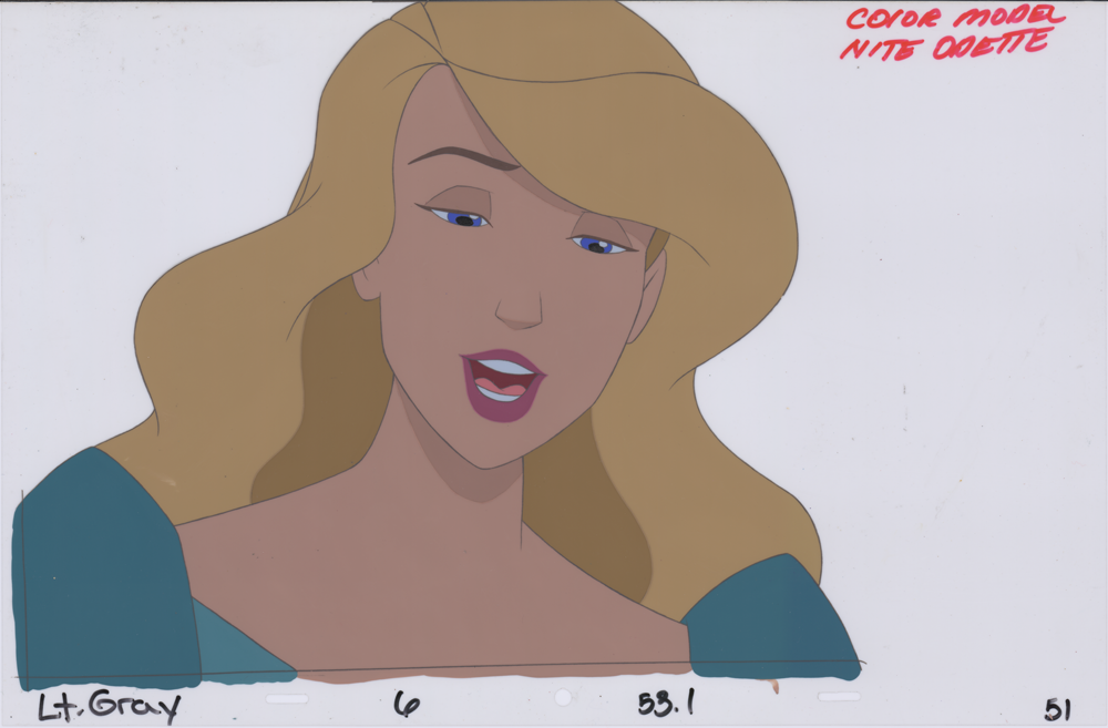 Odette Production Model Art Cel