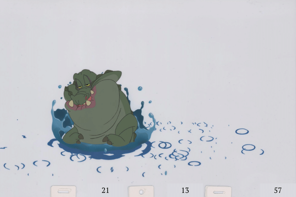 Art Cel Puffin & Gator (Sequence 21-13)