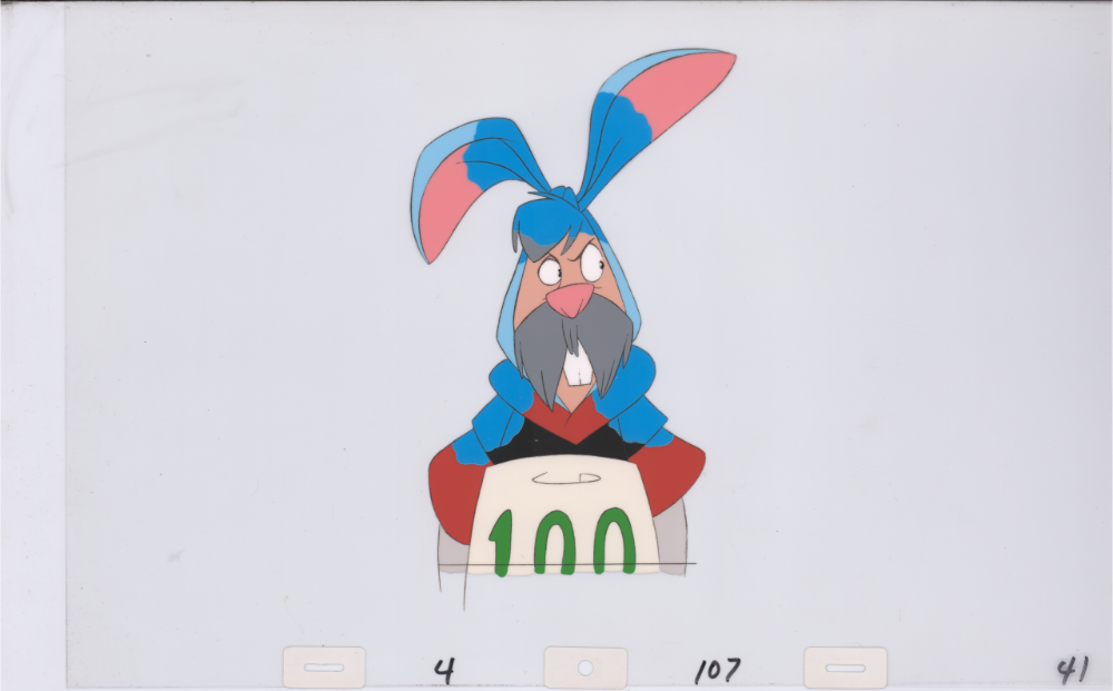 Art Cel Wesley the Rabbit (Sequence 4-107)