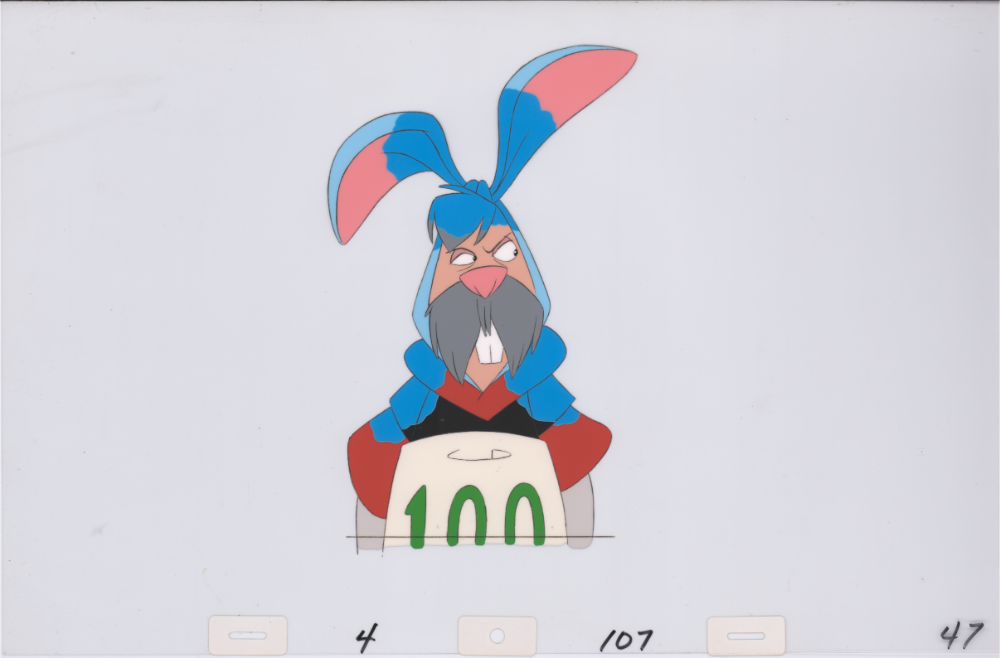 Art Cel Wesley the Rabbit (Sequence 4-107)
