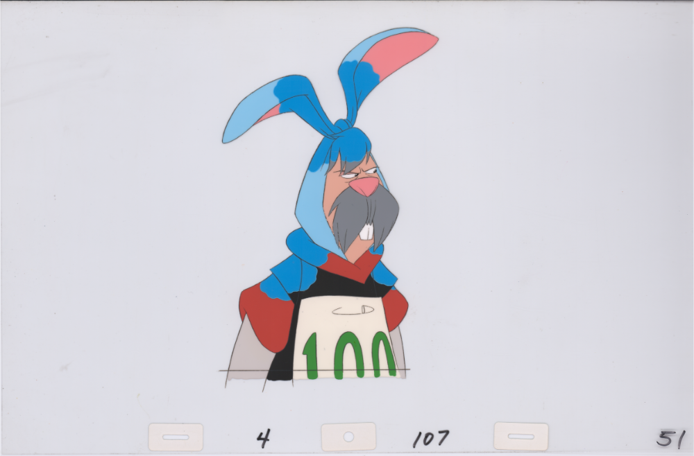 Art Cel Wesley the Rabbit (Sequence 4-107)