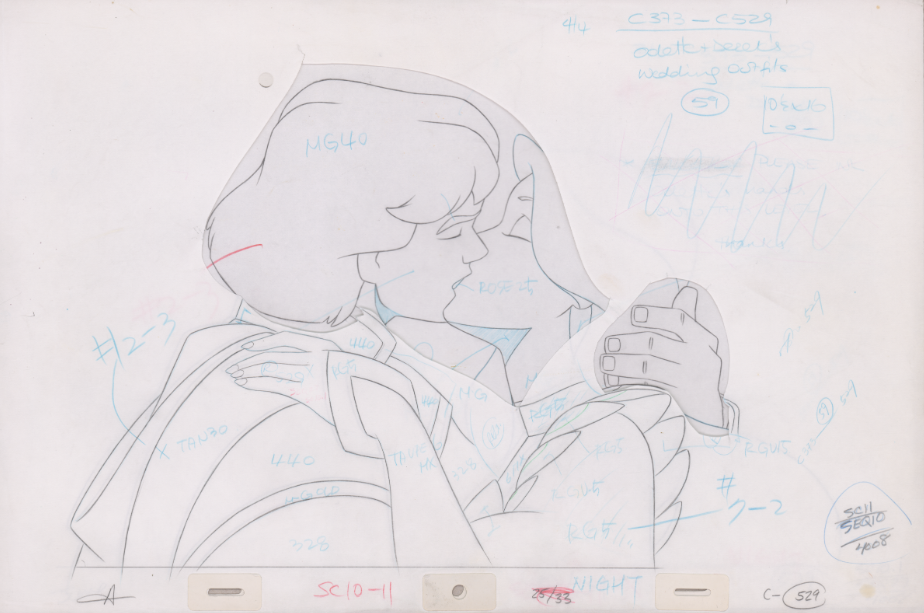Pencil Art Derek & Odette (Sequence 25-33)