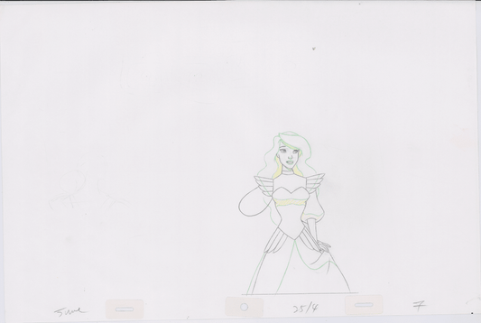 Pencil Art Derek & Odette (Sequence 25-4)