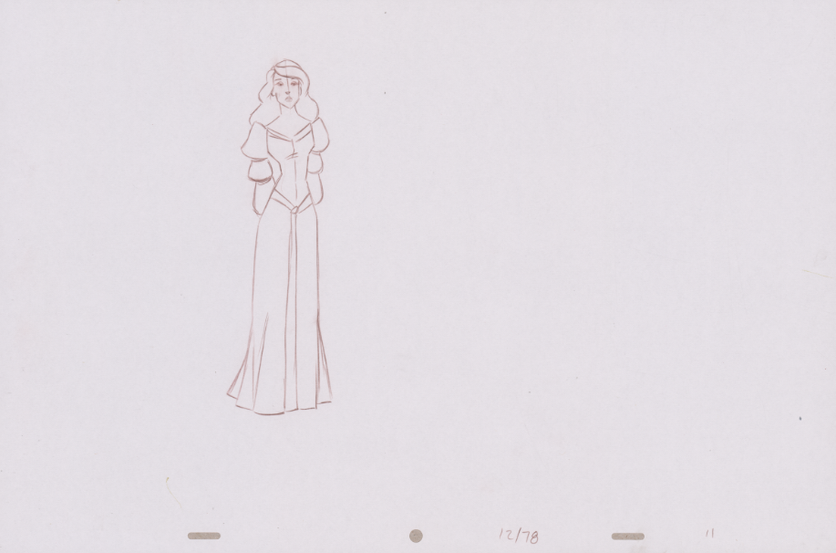 Pencil Art Derek & Odette (Sequence 6-87)
