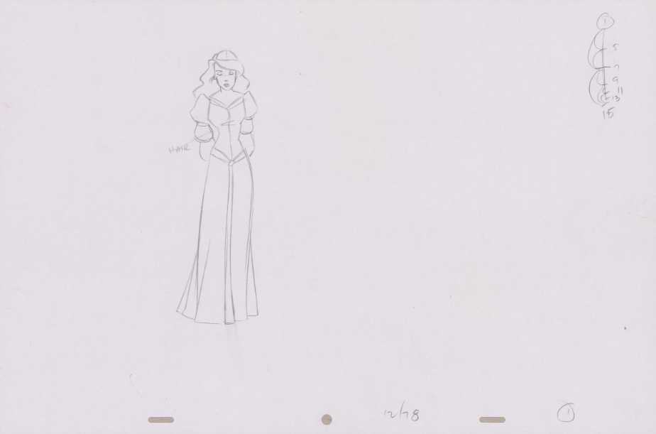 Pencil Art Derek & Odette (Sequence 6-87)