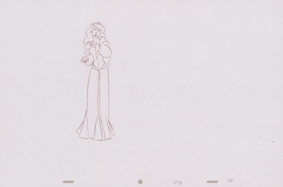 Pencil Art Derek & Odette (Sequence 6-87)