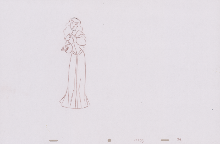Pencil Art Derek & Odette (Sequence 6-87)