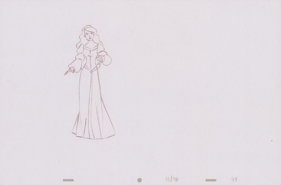 Pencil Art Derek & Odette (Sequence 6-87)