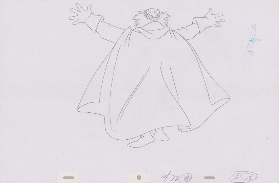 Pencil Art Derek & Odette (Sequence 6-87)