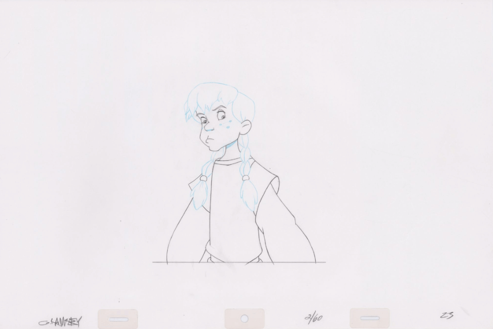 Pencil Art Odette (Sequence 2-60)