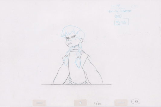 Pencil Art Odette (Sequence 2-60)