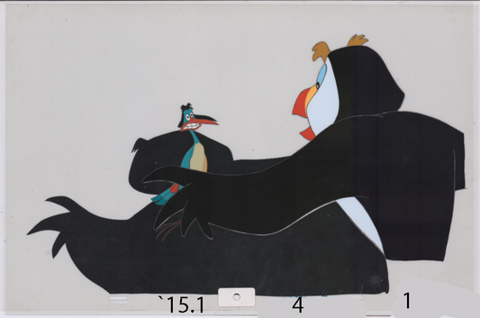 Art Cel Puffin and Whizzer (Swan 3, Sequence 15.1-4)
