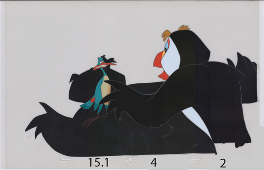 Art Cel Puffin and Whizzer (Swan 3, Sequence 15.1-4)