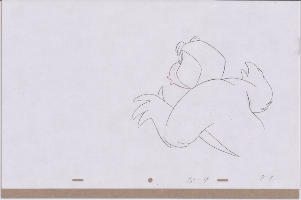Art Cel Puffin and Whizzer (Swan 3, Sequence 15.1-4)