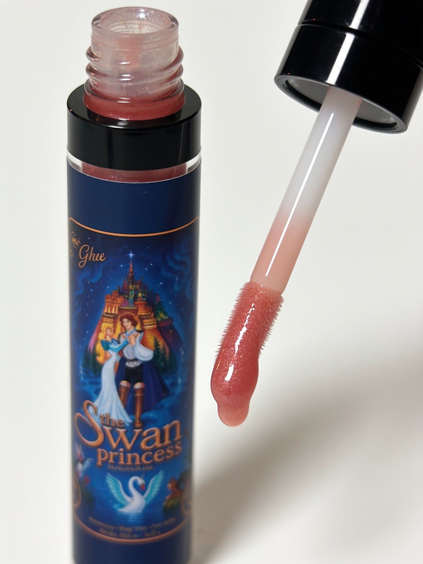 Swan Princess Strawberry CBD lipgloss