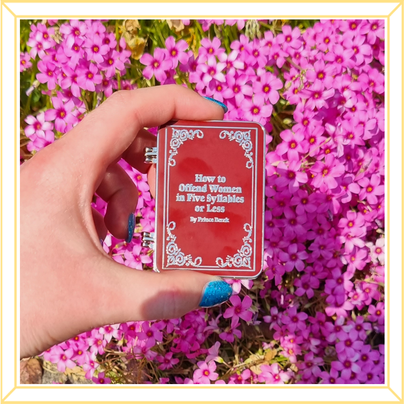 Derek's Book Limited Edition Pin