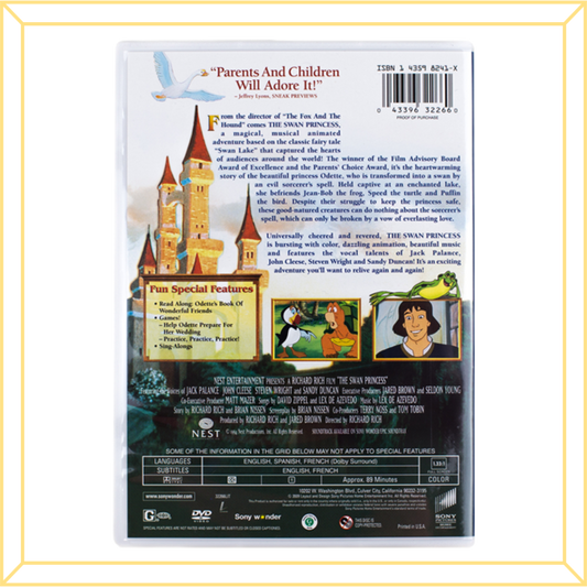 The Swan Princess DVD
