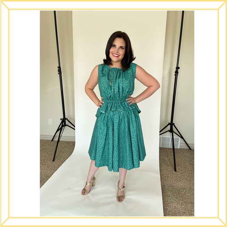 Swan Princess Custom Peplum Top