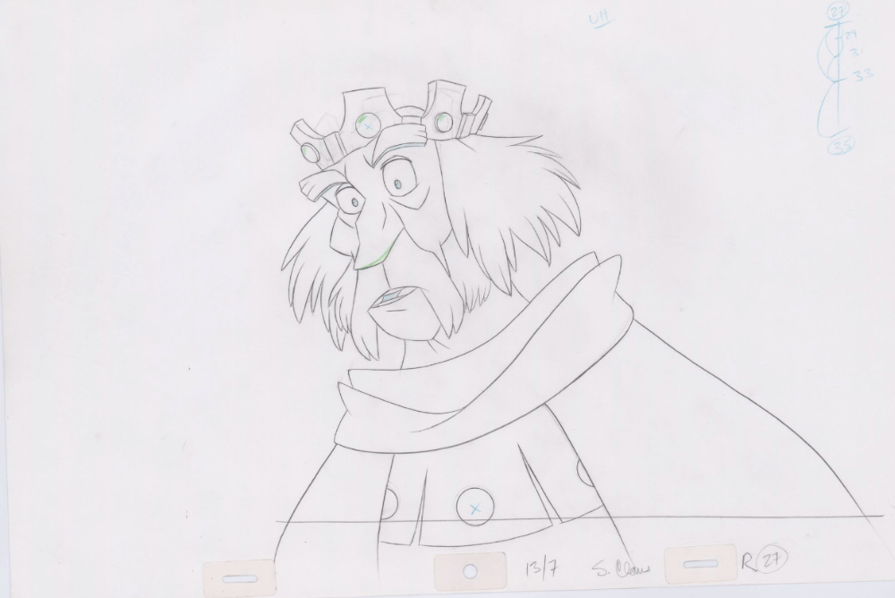 Pencil Art Rothbart (Sequence 13-7)