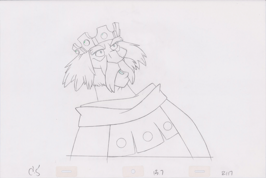 Pencil Art Rothbart (Sequence 13-7)