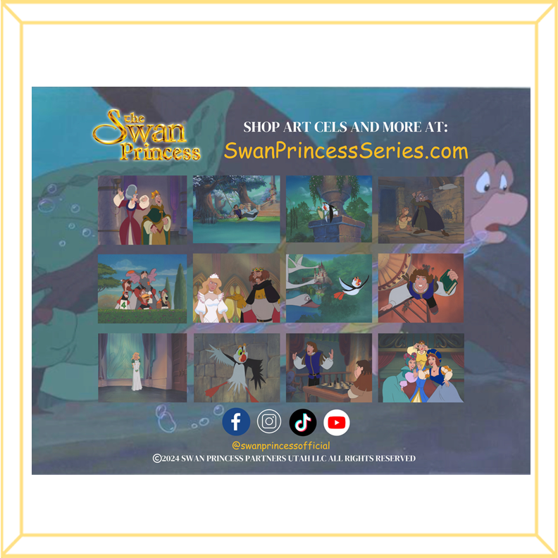 2025 Swan Princess Calendar