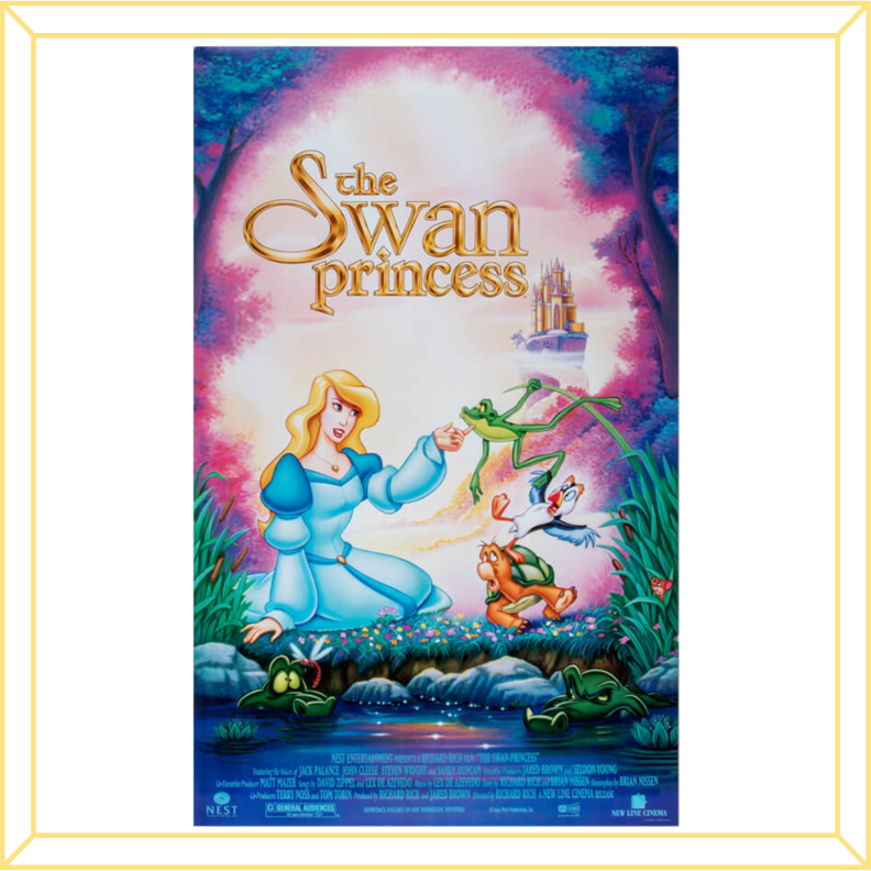 Vintage Poster – The Swan Princess Vintage Poster – The Swan Princess
