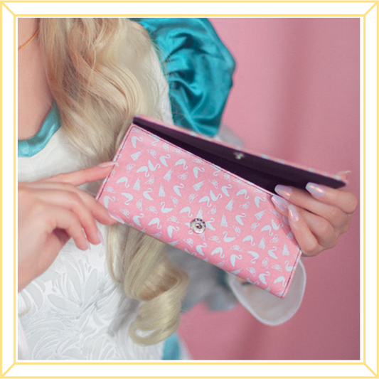 Swan Princess Trifold Wallet