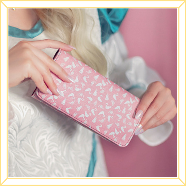 Swan Princess Trifold Wallet