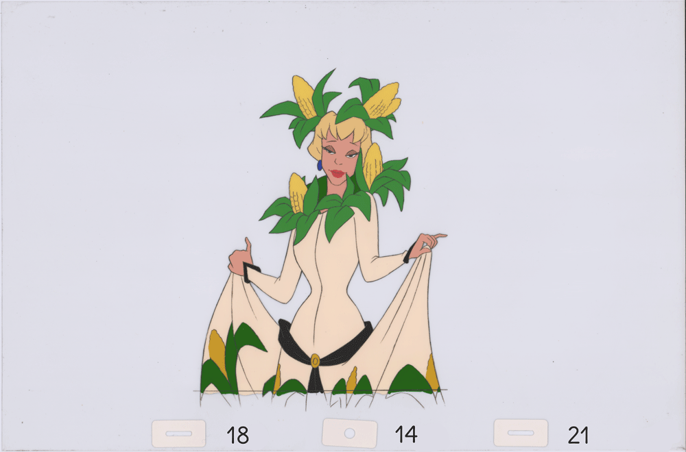 Swan Princess Celluloid Original Hand-Painted Animated Art Cel