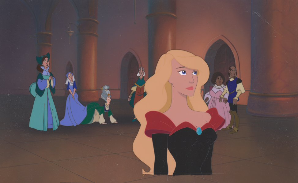Art Cel Odile (Sequence 18-81) | Celluloid Art The Swan Princess Art Cel Odile (Sequence 18-81) | Celluloid Art The Swan Princess