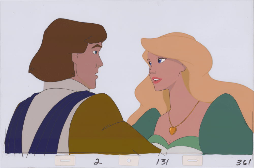 Swan Princess Celluloid Original Hand-Painted Animated Art Cel