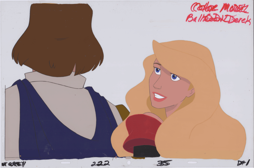 Character Model Art Cel