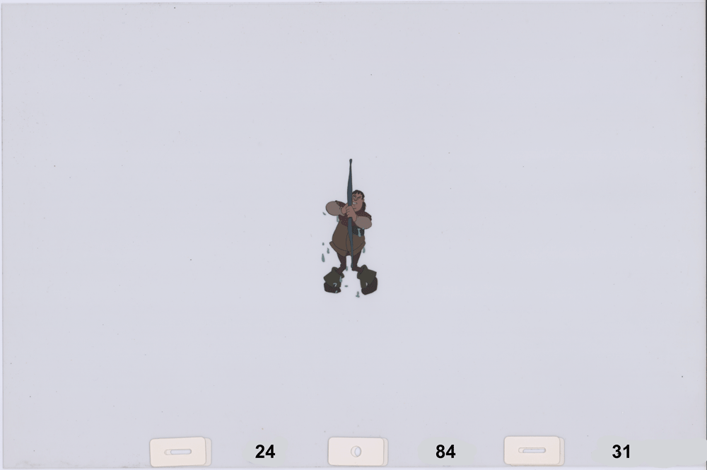 Swan Princess Celluloid Original Hand-Painted Animated Art Cel