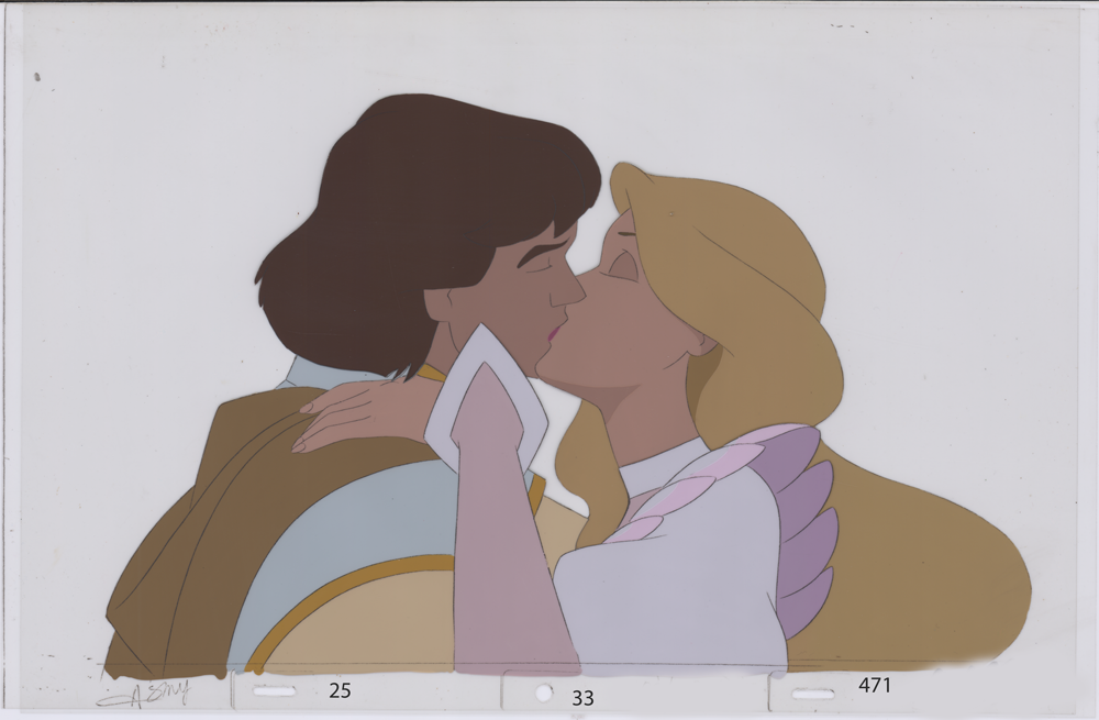 Art Cels Derek & Odette Kiss (Sequence 25-33)