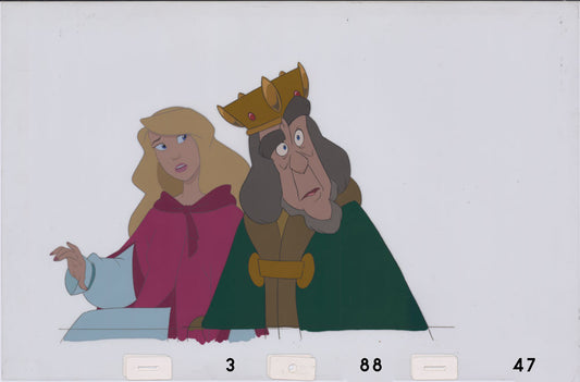 Art Cels Odette & William (Sequence 3-86 thru 3-88)
