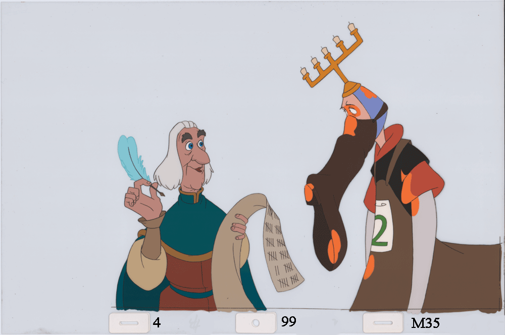 Swan Princess Celluloid Original Hand-Painted Animated Art Cel