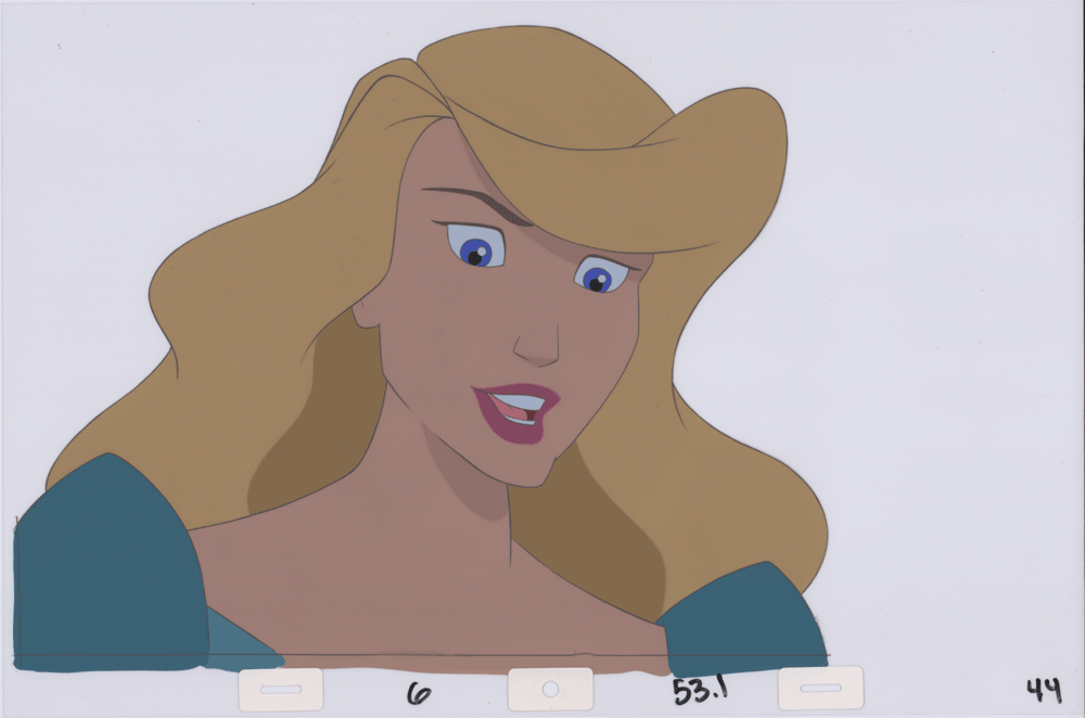 Swan Princess Celluloid Original Hand-Painted Animated Art Cel