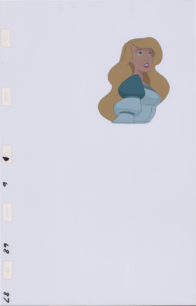 Swan Princess Celluloid Original Hand-Painted Animated Art Cel