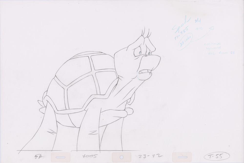 Pencil Art JeanBob, Speed & Puffin (Sequence 23-42)