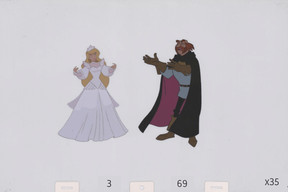 Art Cel Odette and Rothbart (Sequence 3-69)