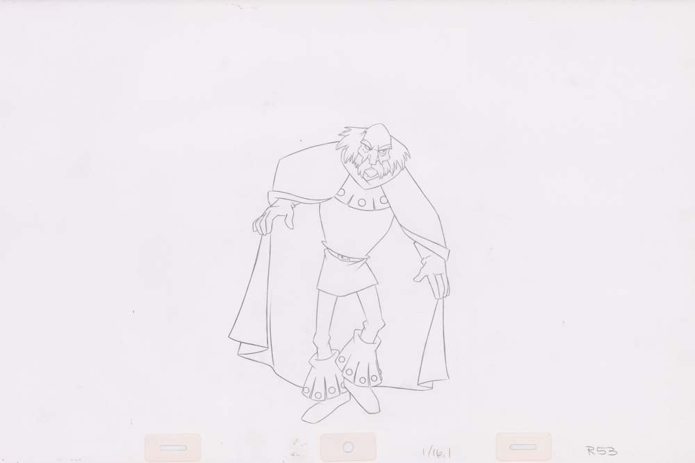 Pencil Art Hag and Rothbart (Sequence 1-16)