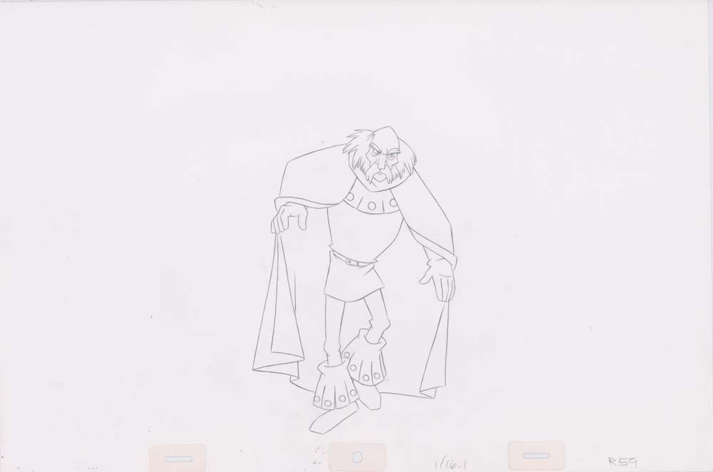 Pencil Art Hag and Rothbart (Sequence 1-16)