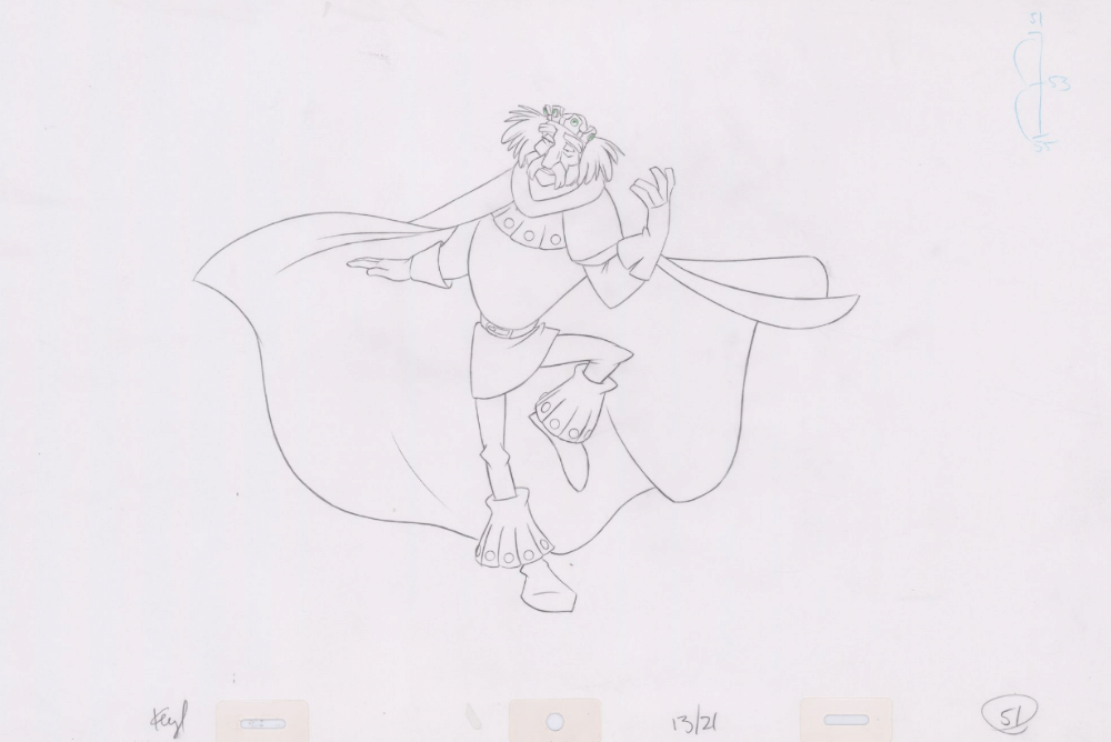 Pencil Art Rothbart (Sequence 13-21)